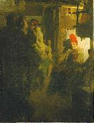 Anders Zorn Dans i Gopsmor, oil painting reproduction